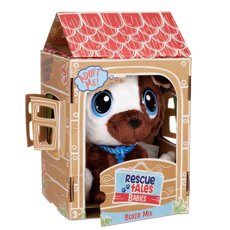Piesek pluszak do adopcji - Little Tikes - Boxer maskotka