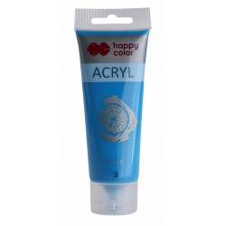 Zestaw farb akrylowych 9 kolorów Happy Color 75 ml