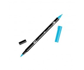 Flamaster dwustronny 443 Tombow Brush Pen turquise