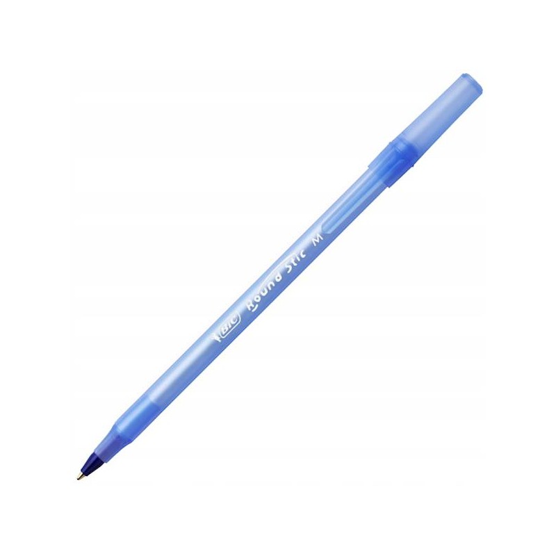Długopis BIC Round M niebieski 1mm jednorazowy