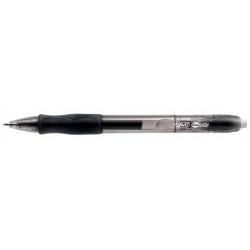 Długopis żelowy czarny automatyczny BIC Gelocity Original