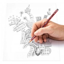 Ołówek F Staedtler Tradition sześciokątny
