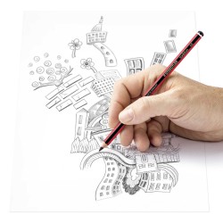 Ołówek 6B Staedtler Tradition sześciokątny