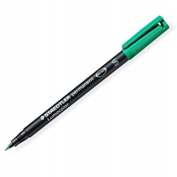 Foliopis Lumocolor marker permanentny zielony S Staedtler