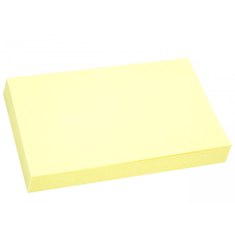 Karteczki samoprzylepne żółte notes bloczek 100x75 100k Tres
