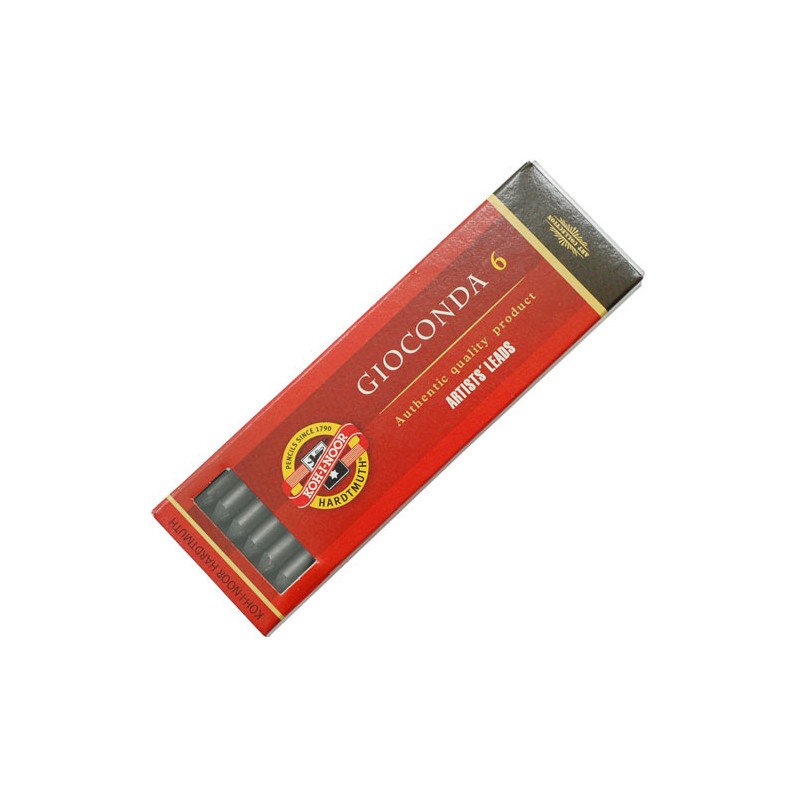 Koh-I-Noor wkład do ołówka automatycznego Versatil Kubuś 5,6mm grafit 2B 6szt.