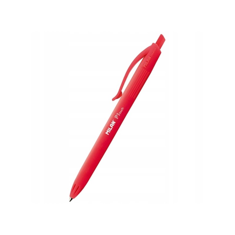 Długopis czerwony P1 touch Milan