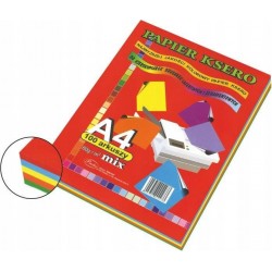 Papier kolorowy ksero A4 80g 100 szt. mix Protos