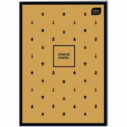 Zeszyt A4/60k kratka CHESS Soft Touch Interdruk