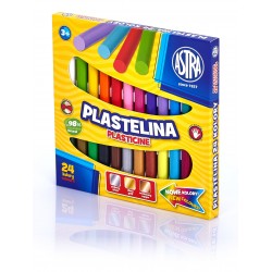 Plastelina 24 kol ASTRA