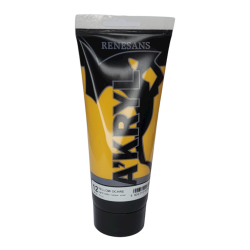 Farba akrylowa 200ml RENESANS ugier żółty nr 12