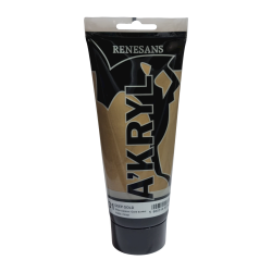 Farba akrylowa metaliczna 200ml RENESANS złoto ciemne nr 31
