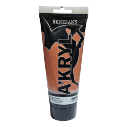 Farba akrylowa metaliczna 200ml RENESANS miedź nr 32