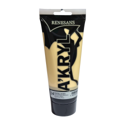 Farba akrylowa 200ml RENESANS kość słoniowa nr 34