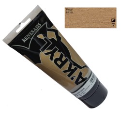 Farba akrylowa metaliczna 200ml RENESANS złoto ciemne nr 31