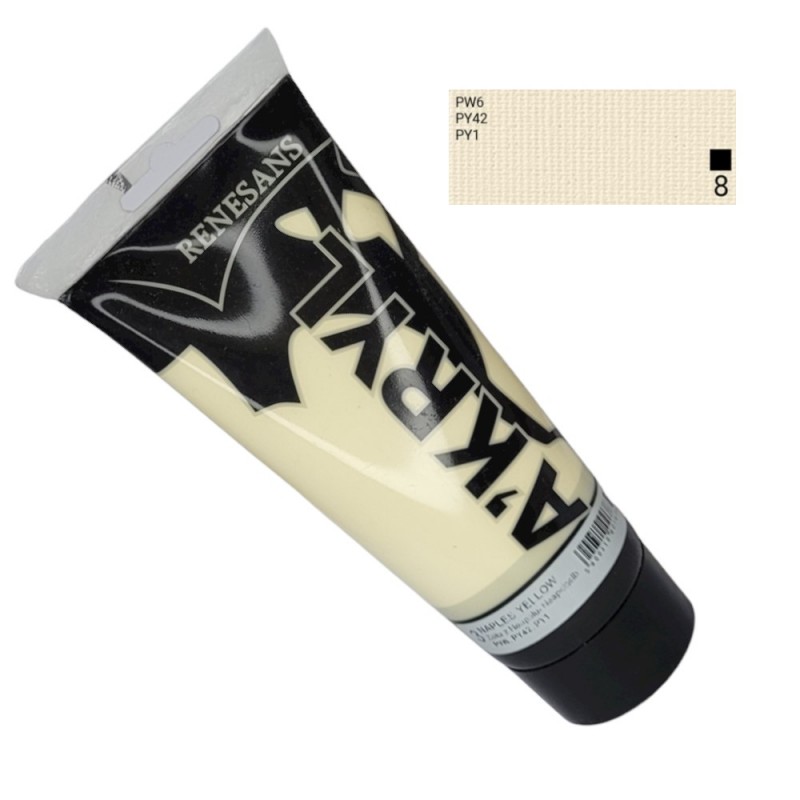 Farba akrylowa 200ml RENESANS żółć neapolitańska nr 3