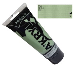 Farba akrylowa 200ml RENESANS ziemia zielona nr 43
