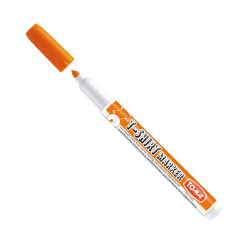 Marker do tkanin flamaster do ubrań pomarańczowy TOMA