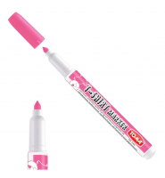 Marker do tkanin flamaster do ubrań różowy TOMA