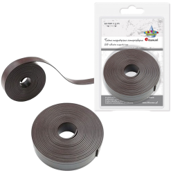 Taśma magnetyczna samoprzylepna czarna kreatywna magnes 3m x 20mm Titanum