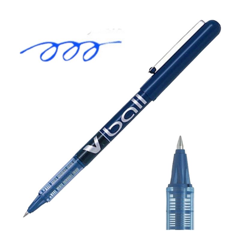 Długopis kulkowy pióro PILOT niebieski V-BALL 0,5mm