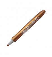 Marker artystyczny permanentny metaliczny brązowy 1 mm Decorite Toma