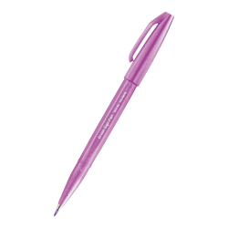 Zestaw pisak pędzelkowy Pentel Brush Sign Pen różowy 4 szt.