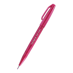 Zestaw pisak pędzelkowy Pentel Brush Sign Pen różowy 4 szt.
