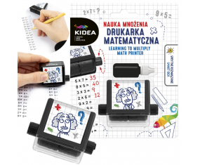 Nauka liczenia MNOŻENIE drukarka matematyczna dla dzieci Kidea