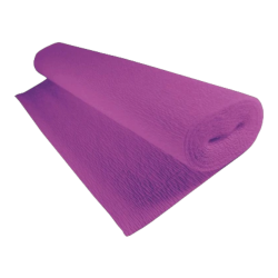 Krepina włoska bibuła fioletowa 180g 50x250 cm fiolet
