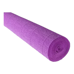 Krepina włoska bibuła fioletowa 180g 50x250 cm fiolet