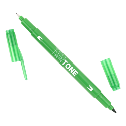 Marker TOMBOW dwustronny BRUSH PEN TwinTone green zielony
