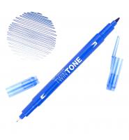 Marker TOMBOW dwustronny BRUSH PEN TwinTone french blue niebieski