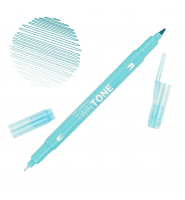 Marker TOMBOW dwustronny BRUSH PEN TwinTone aqua błękitny