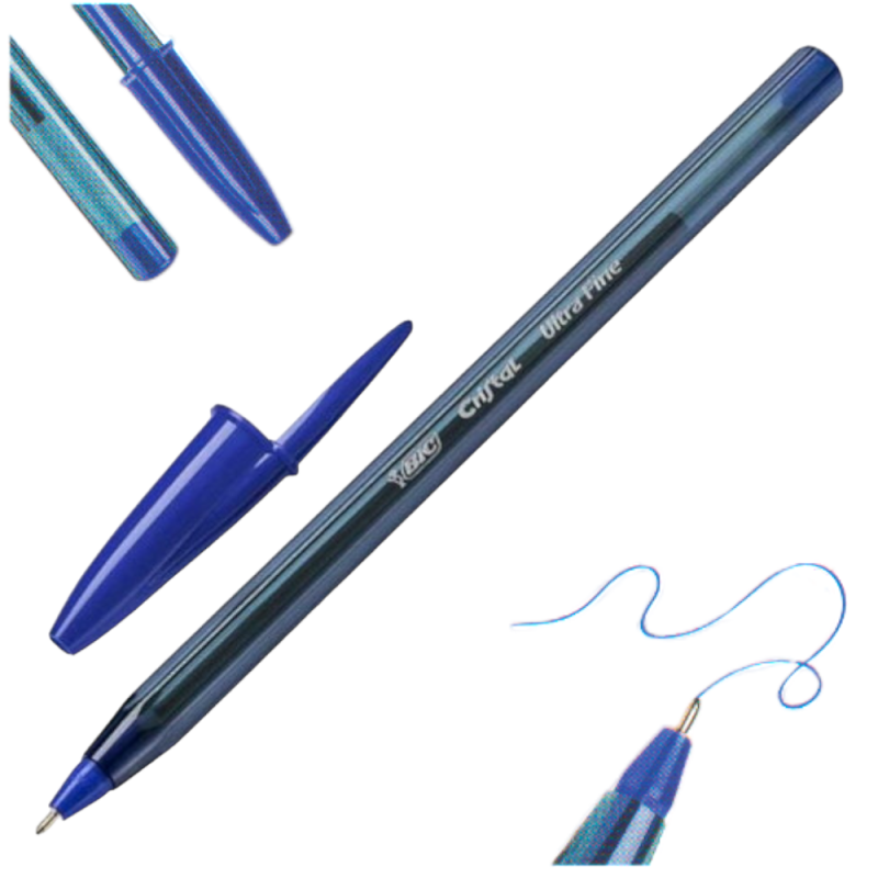 Długopis BIC niebieski Cristal Exact ultra fine cienka końcówka 0,7