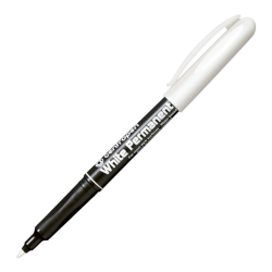 Marker biały permanentny do opon cienki pisak 1,2mm Centropen