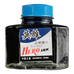 Atrament do pióra wiecznego granatowy 59ml Hero