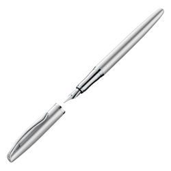Pióro wieczne PELIKAN srebrne eleganckie w etui Jazz Noble Elegance Silver