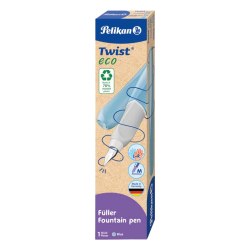 Pióro wieczne szkolne PELIKAN TWIST Eco niebieskie + nabój