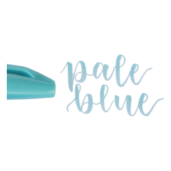 Brush Sign Pen PENTEL pisak pędzelkowy do kaligrafii pastel błękitny