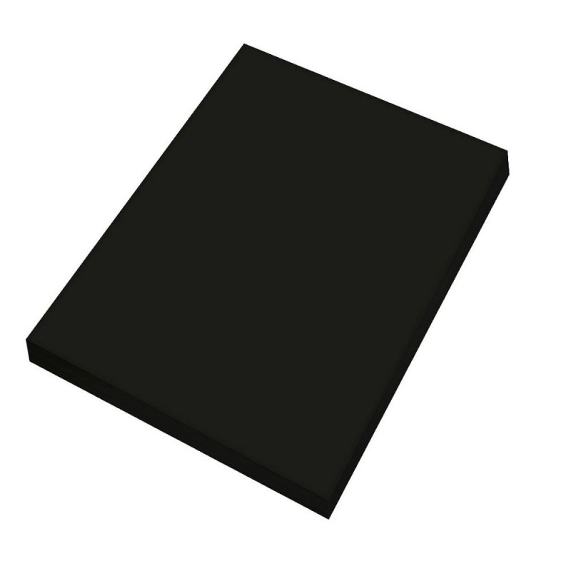 Papier ksero A4 kolorowy czarny 100 arkuszy 80g Protos