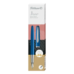 Pióro wieczne PELIKAN Jazz Noble Elegance saphire granatowe na naboje