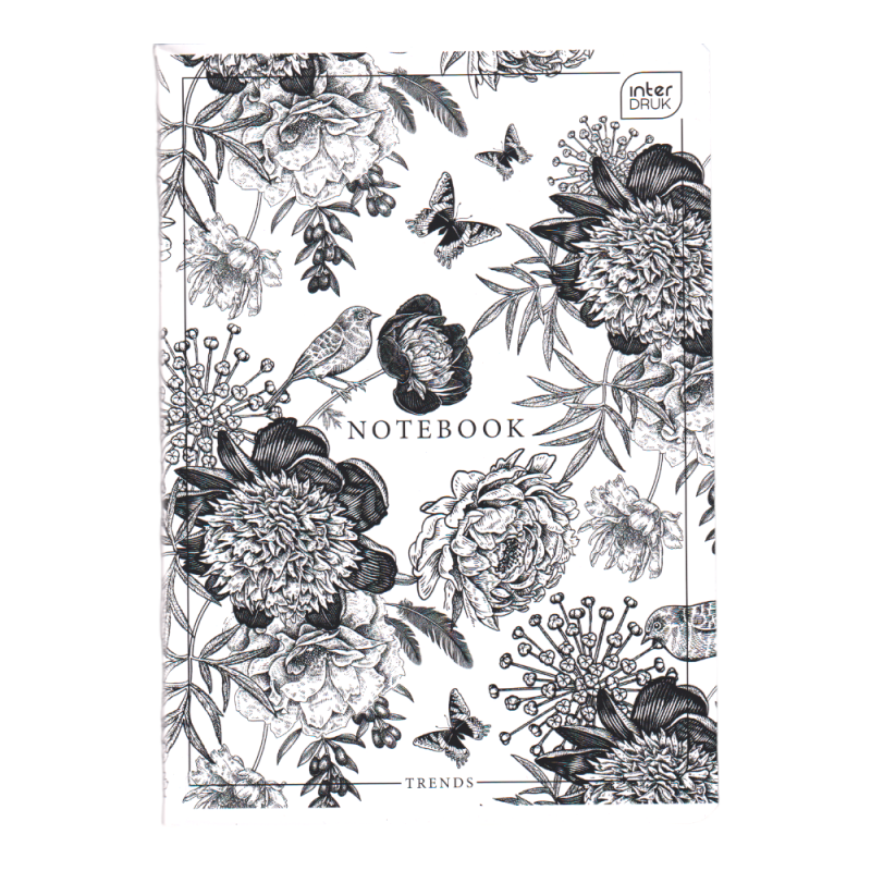 Zeszyt A5/96 kartek linia INTERDRUK