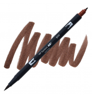 Brush Pen Tombow ABT 899 pisak dwustronny pędzelkowy redwood