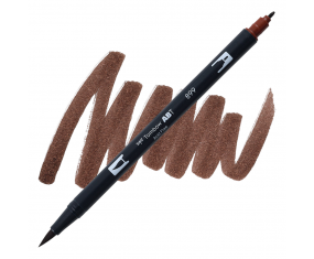 Brush Pen Tombow ABT 899 pisak dwustronny pędzelkowy redwood