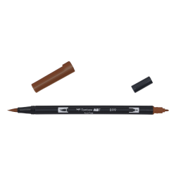 Brush Pen Tombow ABT 899 pisak dwustronny pędzelkowy redwood