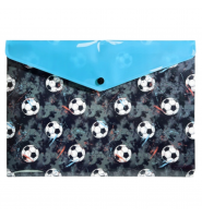 Teczka plastikowa kopertowa na dokumenty szkolna A5 PIŁKI