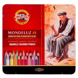 KREDKI AKWARELOWE MONDELUZ 48 KOL KOH-I-NOOR