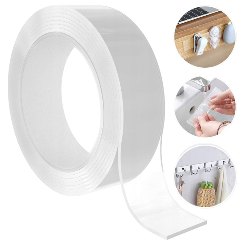 Taśma NANO TAPE dwustronna przezroczysta 3m x 12mm magiczna M&G