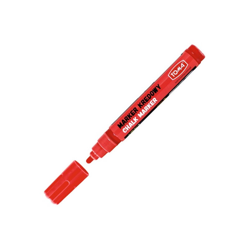 Marker kredowy 4,5mm CZERWONY TO-292 TOMA